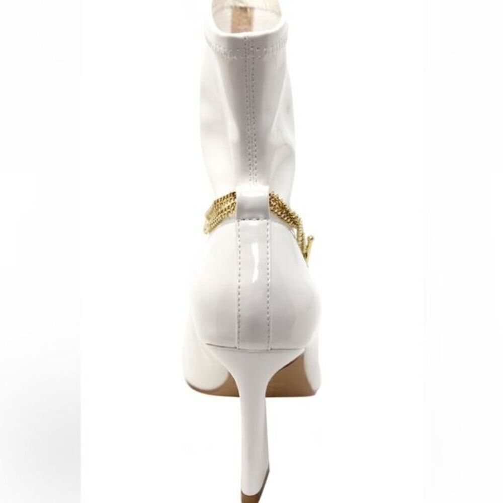 Chain Pointed Toe Bootie - Picture 6 of 16